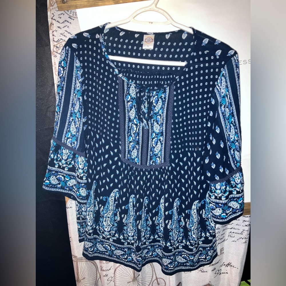 Size large boho style ladies with top